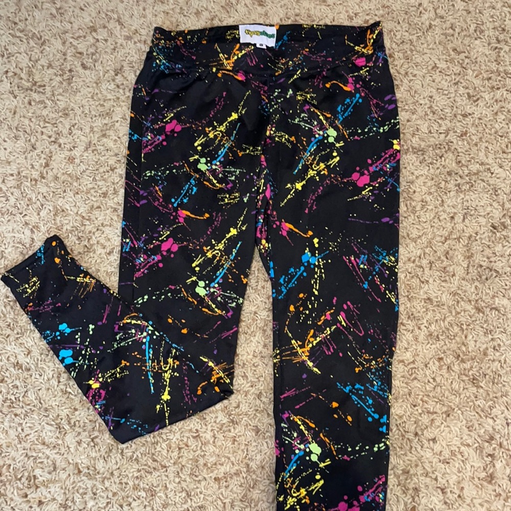 Multi colored leggings ‘80 style